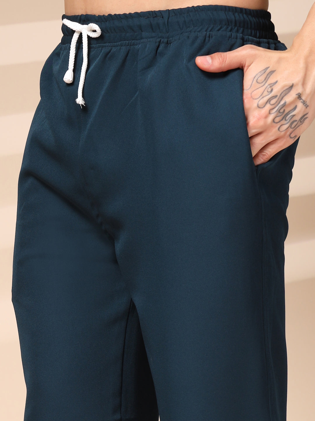 The Blue Buttoned Co-ord – Tailored by Italian Layers®