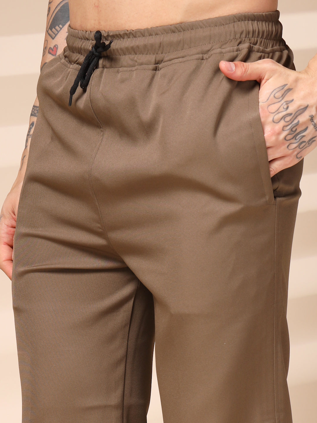 The Camel Buttoned Co-ord – Tailored by Italian Layers®