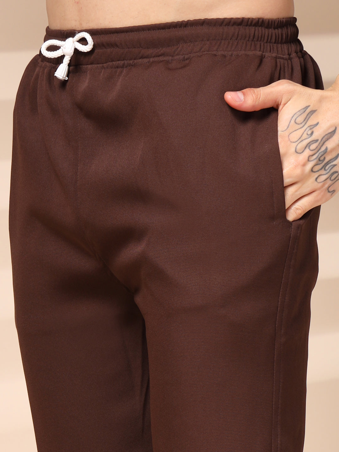 The Brown Zipper Co-ord – Tailored by Italian Layers®